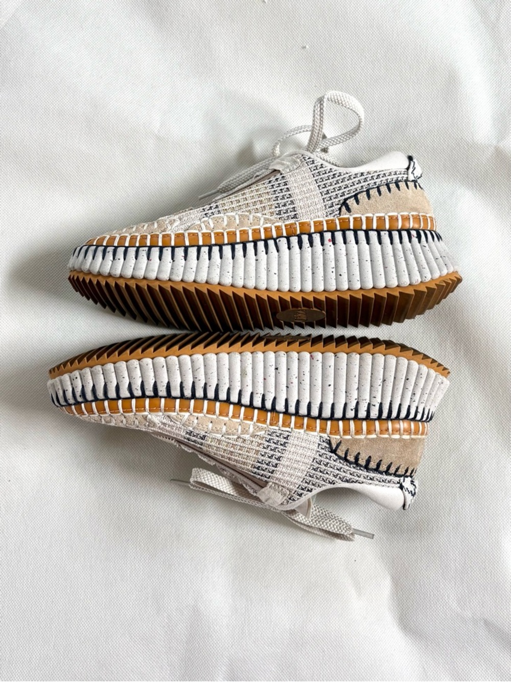 Chloe Nama Sneaker in Biscotti Beige size 36 - Picture 2 of 11
